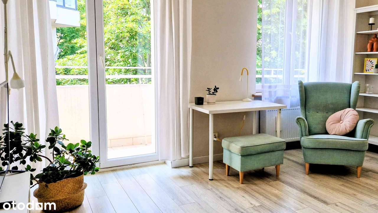 Muranów – 2 pokoje, balkon, metro i Starówka w zasięgu spaceru