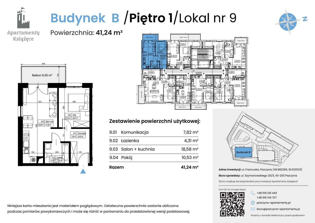 Apartamenty Książęce  | mieszkanie 2-pok. | 9 - Pełny obrazek: 2/9