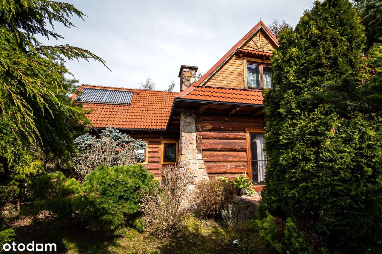Dom z bali drewnianych | Bielany | Kraków – Wola Justowska