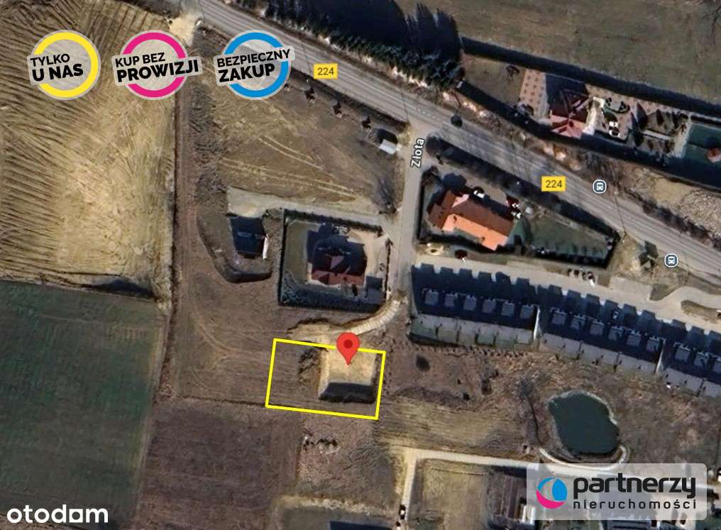 Działka w Przodkowie z pozwoleniem na budowę domu - Pełny obrazek: 4/14