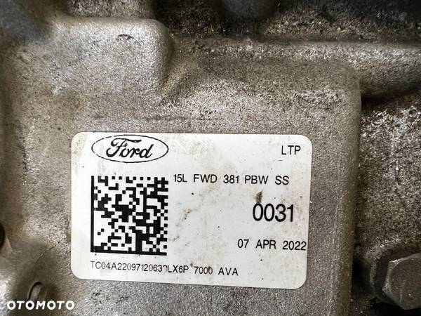 SKRZYNIA BIEGÓW SPRZĘGŁO KOMPLET FORD ESCAPE MK4 1.5 ECOBOOST FWD - 14