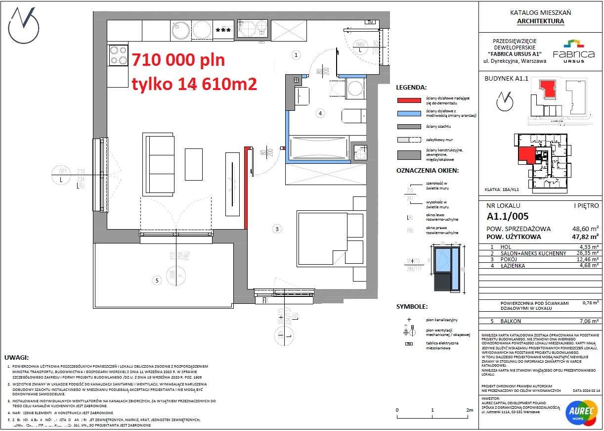 Najatrakcyjniejsze 2 pok. LOFTY na terenie fabryki URSUS odbiór MARZEC-6