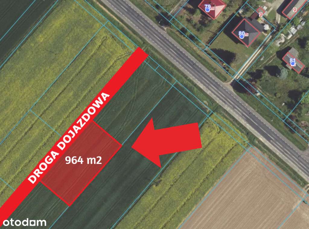 Działka budowlana 964m2 | Jabłonna Druga-0