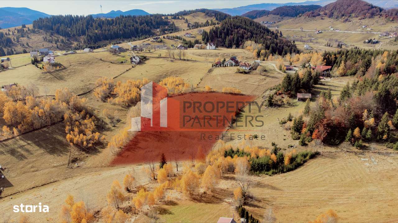 Teren cu PUZ aprobat Fundata / priveliste superba-0