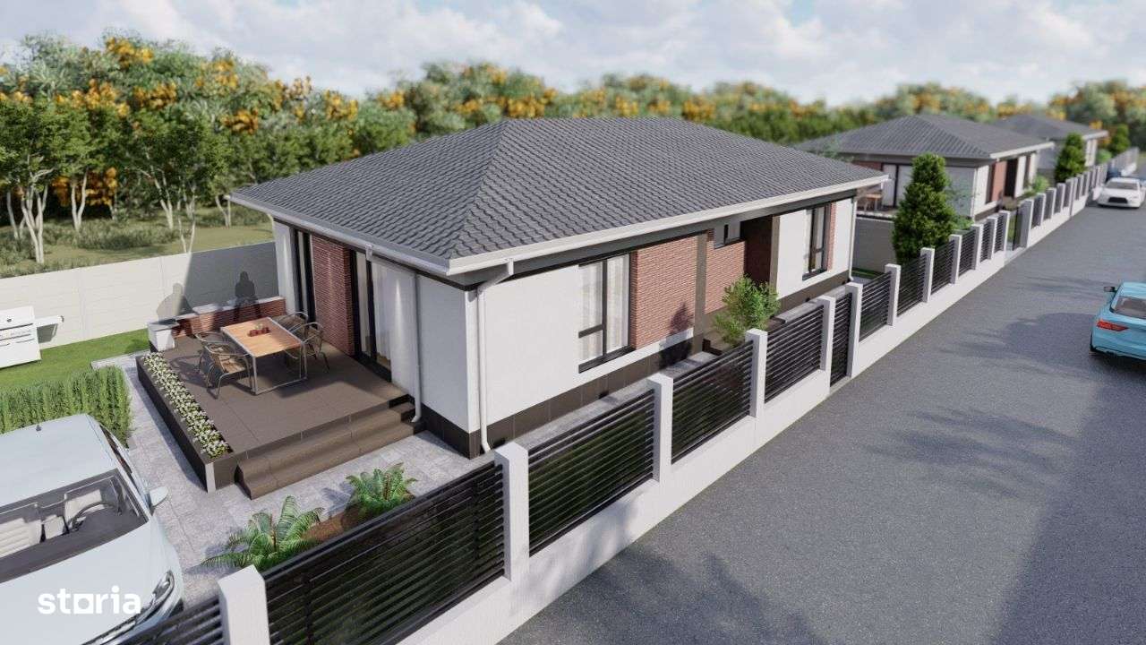 Imobiliare Domnesti - toate utilitatie parter 3 dorm 2 bai la cheie-8