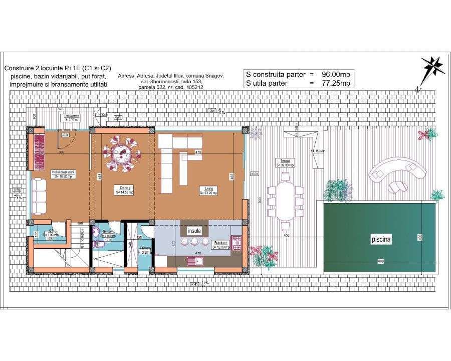Vile Individuale Noi 4 camere Snagov Ghermanesti-17