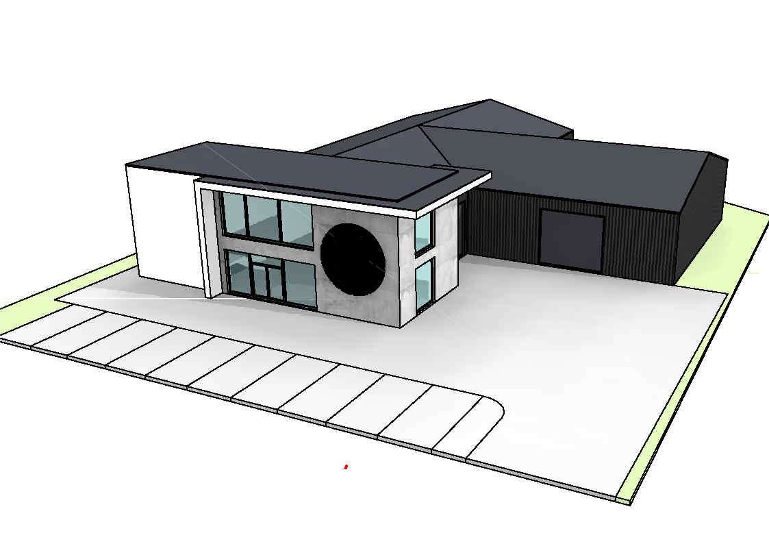 Działka przemysłowa Rumia – 1890 m², media w drodze, wjazd,,  projekt - Pełny obrazek: 2/5