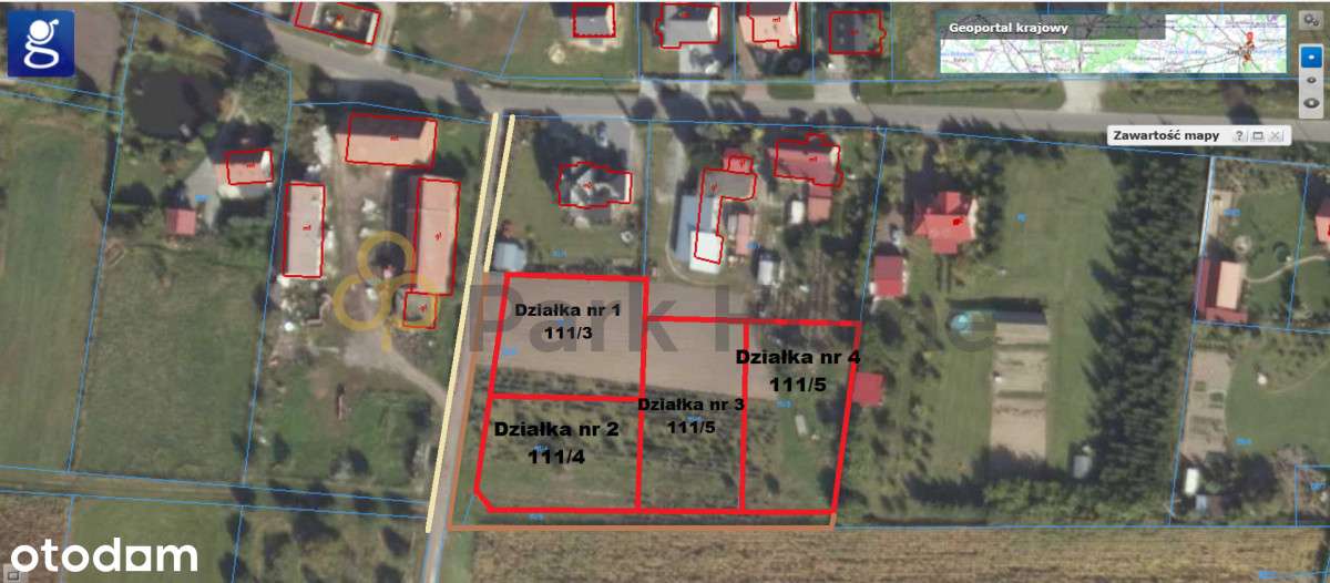 Działka  budowlana Stara Góra - Pełny obrazek: 4/4