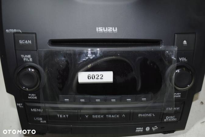 RADIO ISUZU D-MAX CD MP3 WMA 8982436022 - 3