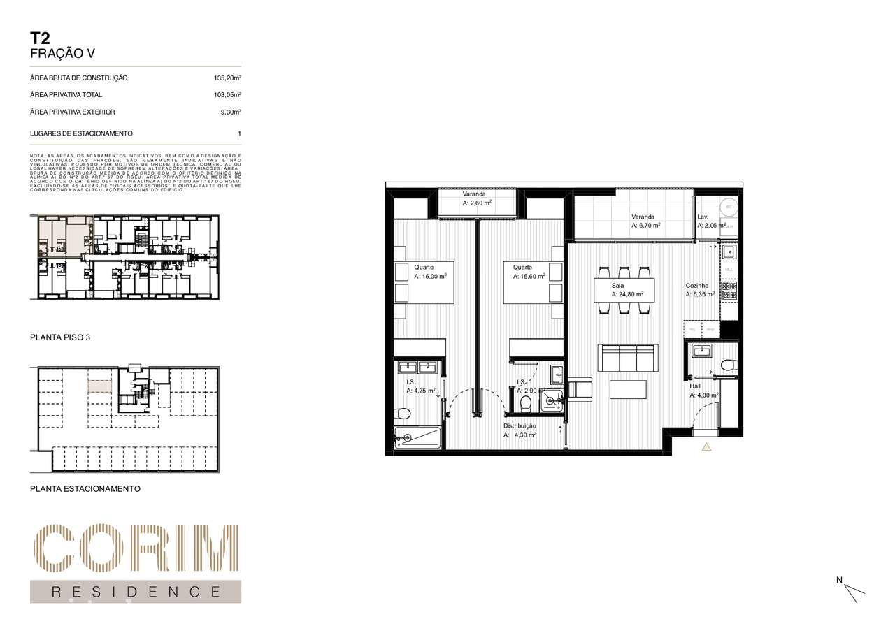 T2 Corim Rsidence - Águas Santas - A+ - 94m2-13