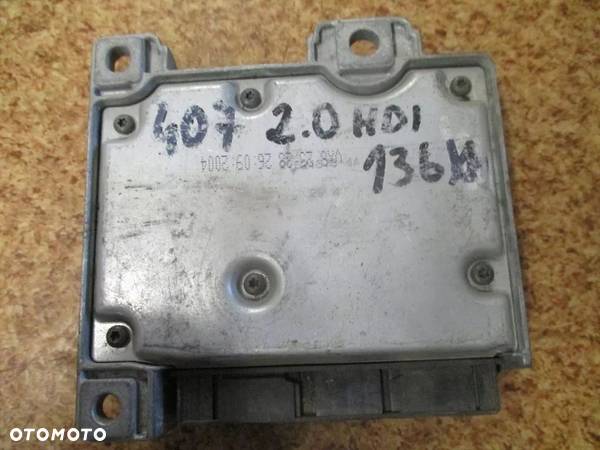 MODUŁ SENSOR AIR BAG PEUGEOT 407 9655880880 - 3