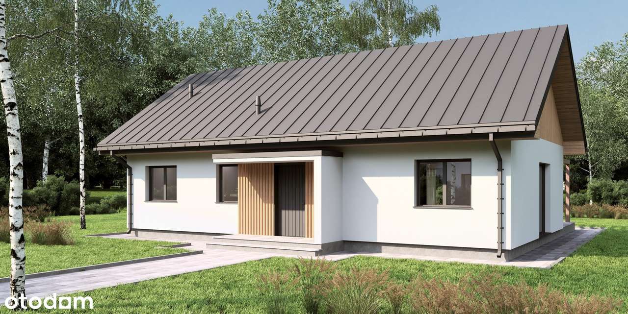 DOM NA SPRZEDAŻ 85,81 M2+50 M2 STRYCHU DOM ENERGOOSZCZĘDNY!-0