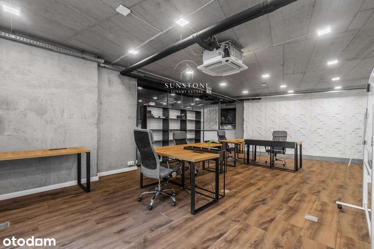 Lokal biurowy na Solcu 103 m² z prywatnym tarasem - Pełny obrazek: 2/9