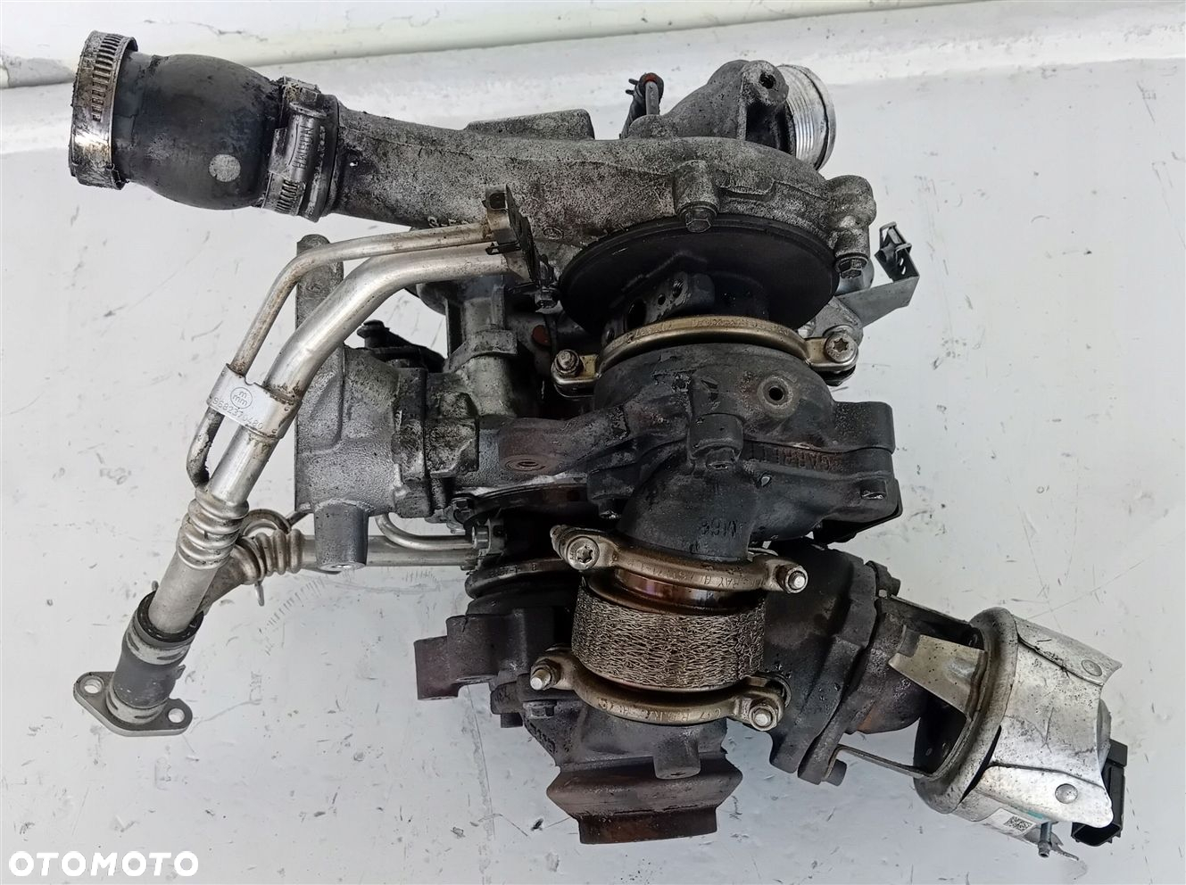 TURBOSPRĘŻARKA ZAWÓR CITROEN C5 III X7 2.2 HDI 170KM BI-TURBO 9686782580 - 6