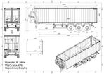 Mega 50m3 Naczepa Wywrotka Aluminiowa klapo-drzwi - 18