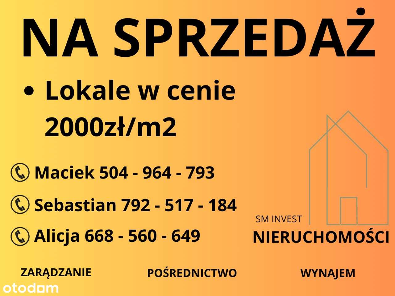 Lokale w centrum Ostródy. Blisko jeziora! Okazja!-15