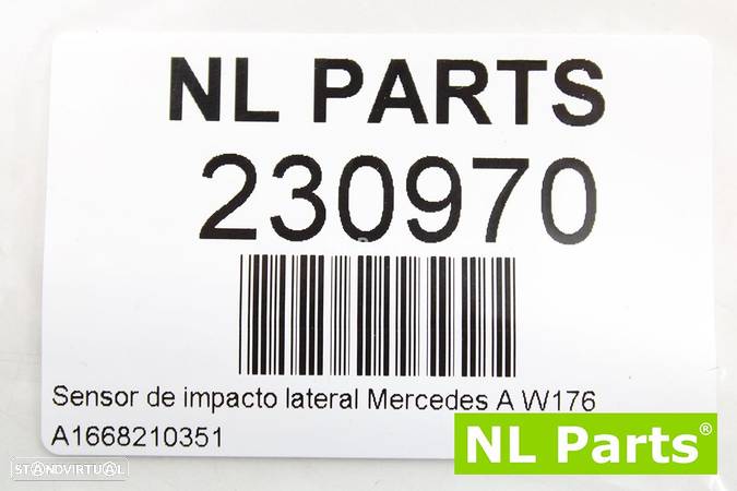 Sensor de impacto lateral Mercedes A W176 A1668210351 - 6