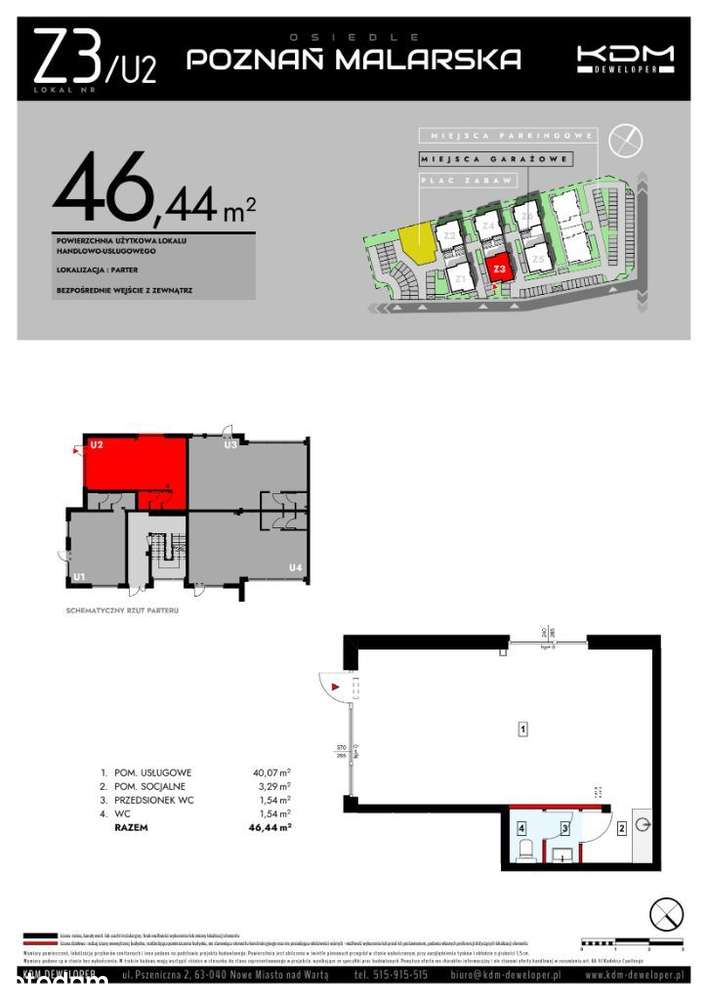 Osiedle Malarska | lokal handlowo-usł. | Z3_U2 - Pełny obrazek: 2/11