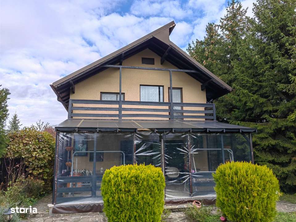 Vila de vanzare Brebu Prahova – S+P+E+M, 193 mp construiti, curte ge-1