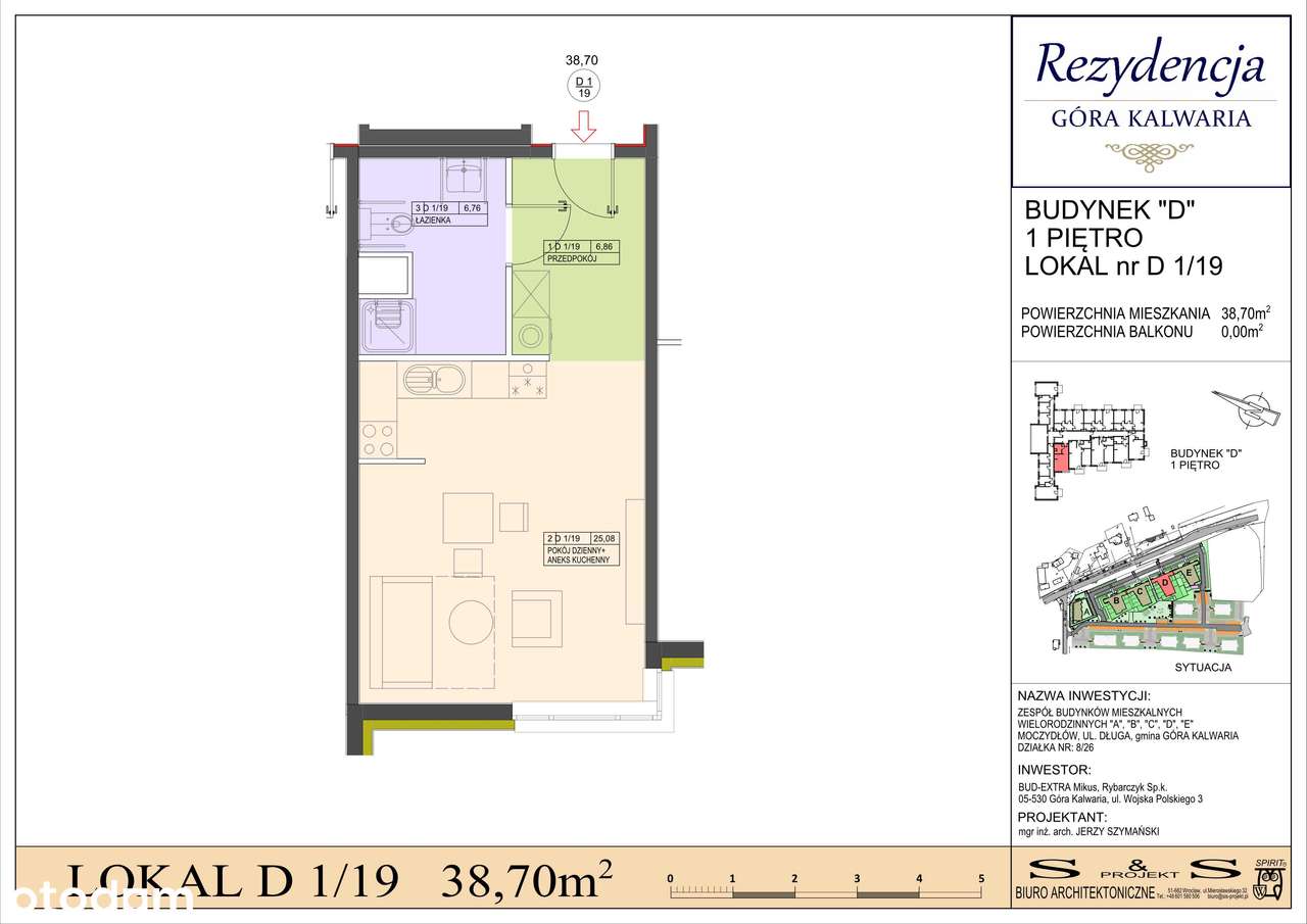 Rezydencja Góra Kalwaria | 1-pok. | D_19 - Pełny obrazek: 2/9