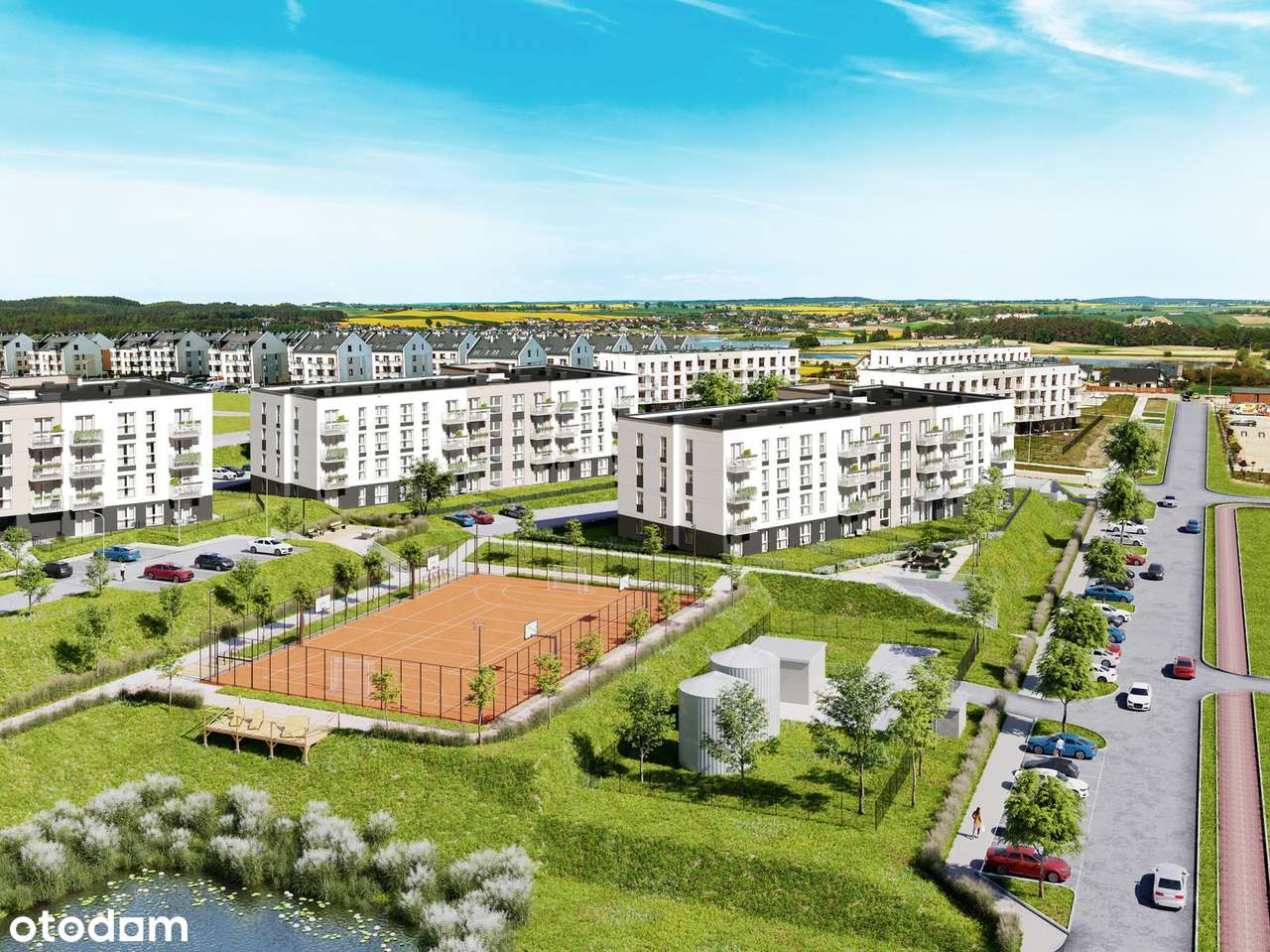 3- pok mieszkanie 450 m od przystanku kolejowego - Pełny obrazek: 4/8