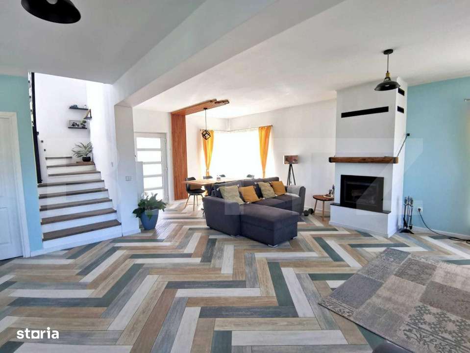 Casa la cheie, 136 mp, 450 mp teren, cu panorama si spatiu verde - Imagine principală: 1/8