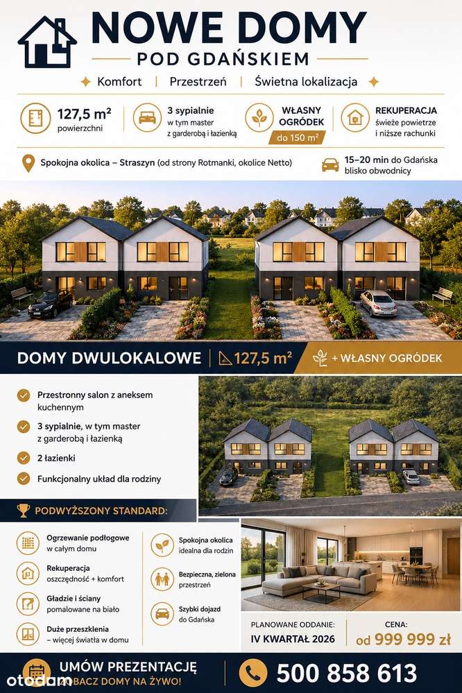Ostatnie wolne lokale- Straszyn ul. Zlota okolice Netto/ Rotmanka