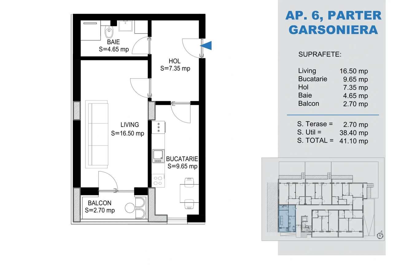 Garsoniera decomandata parter Pallady 10 min metrou N. Teclu-3