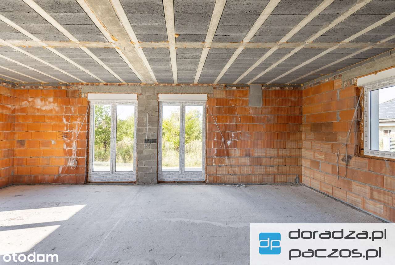 Dom w stanie surowym zamkniętym / Nadolice Wielkie/ ul. Orzechowa-15