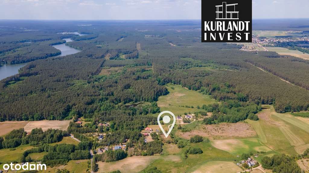 Działka 1.997 m² Zalew Żur Bory Tucholskie-1