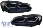 Faruri Osram LED compatibil cu VW Golf 6 VI (2008-2012) Black LEDriving Semnal Dinamic - 3