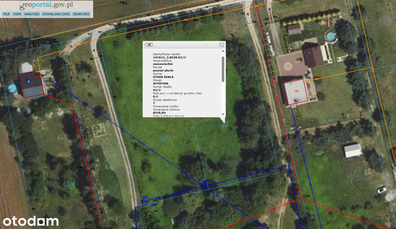 2 Działki w otoczeniu drzew – Wyszyna, gmina Stara Biała k Płocka-14