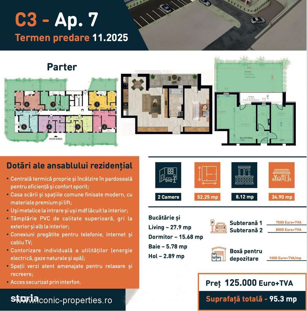 Ultimele apartamente disponibile, investitie sigura,  zona de top !-6