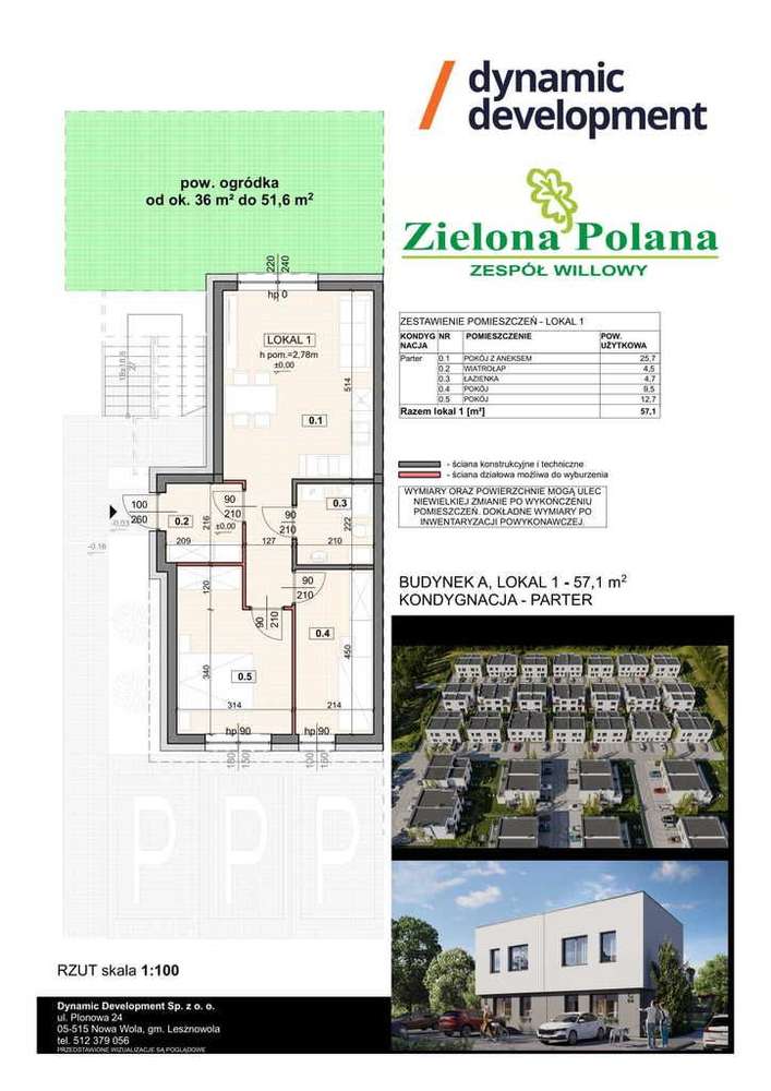 Apartament z ogródkiem w gm.Lesznowola - Pełny obrazek: 5/16