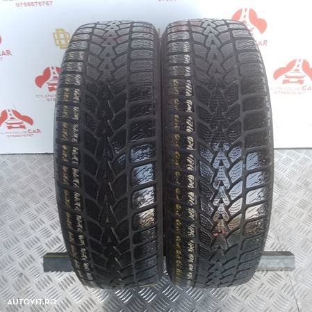 Anvelope Second-Hand M+S 185/60/R15 Dunlop 84T, cu un grad de uzură foarte scăzut la un preț - 2