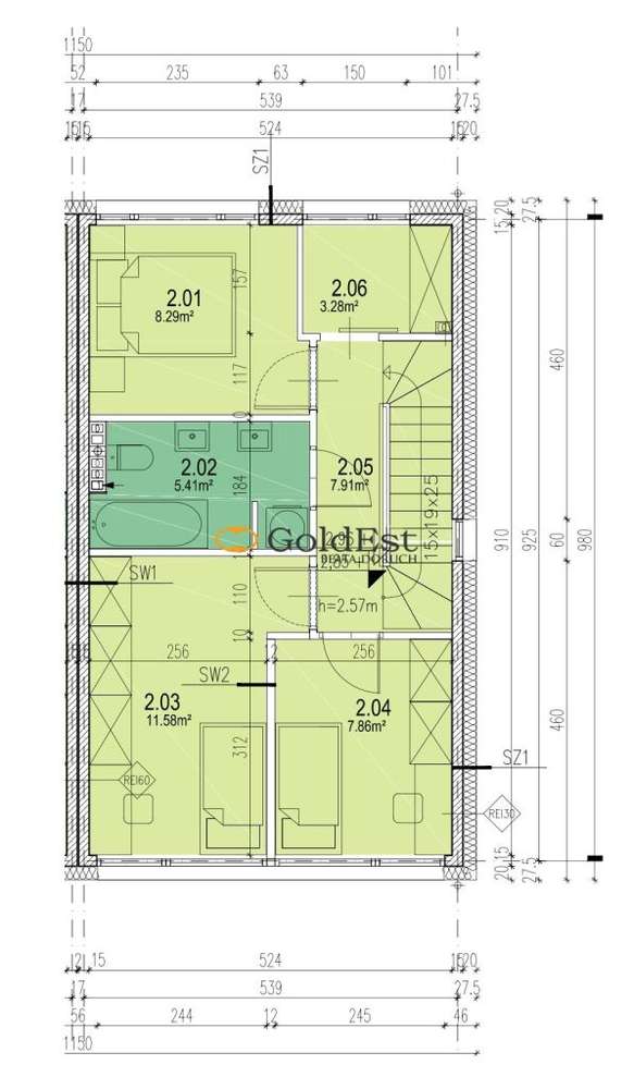 Prestiżowa lokalizacja! Dom i ogród Deweloperski! - Pełny obrazek: 5/7