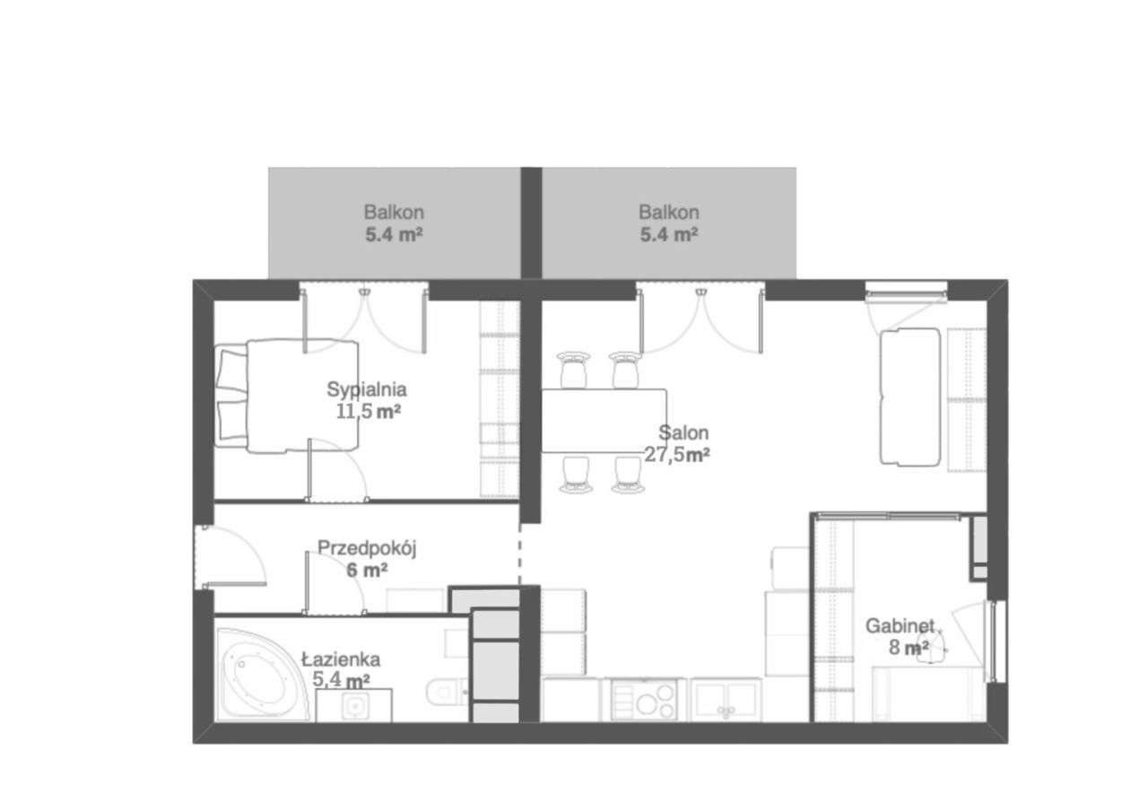3 pokoje| Zielona Italia| parking i komórka-19