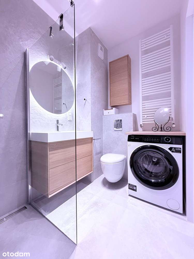 Nowe 2 pokoje | pierwszy najem | ogródek | wysoki standard | obok SOHO - Pełny obrazek: 4/13