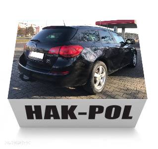 NOWY SOLIDNY MARKOWY HAK HOLOWNICZY DO OPEL ASTRA J 4 IV KOMBI SPORTS TOURER od2009 +7PIN - 5