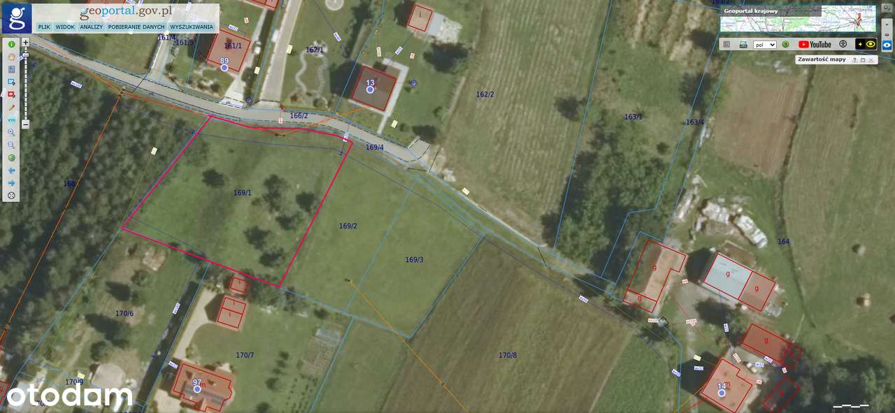 Działka w Woźnicznej - Pełny obrazek: 5/5