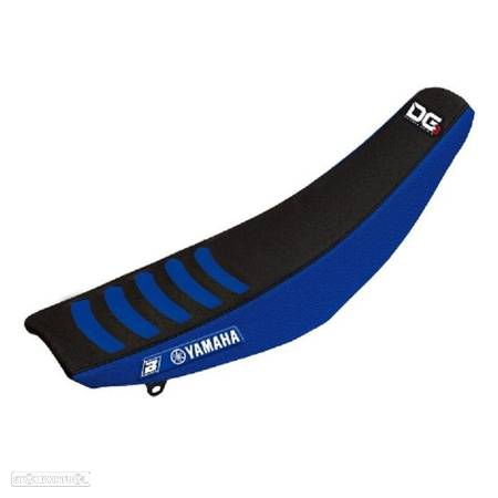 capa de assento blackbird dupla aderencia preta/azul yamaha yz 450 / 250 14 - 1