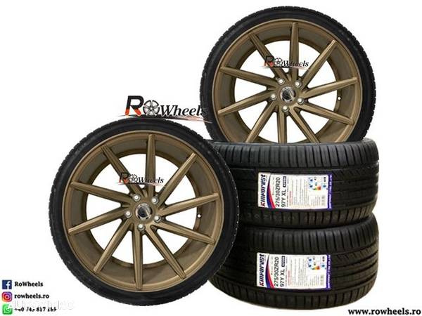 Jante Bmw R20 Model VOSSEN GOLD Anvelope vara sau iarna noi F10 F11 F12 F01 GT. - 3