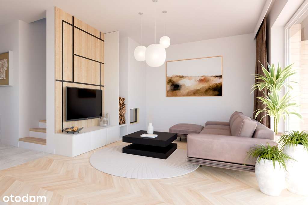 Nowoczesny dom, duży ogród, wysokość parteru 2,92m - Pełny obrazek: 4/20