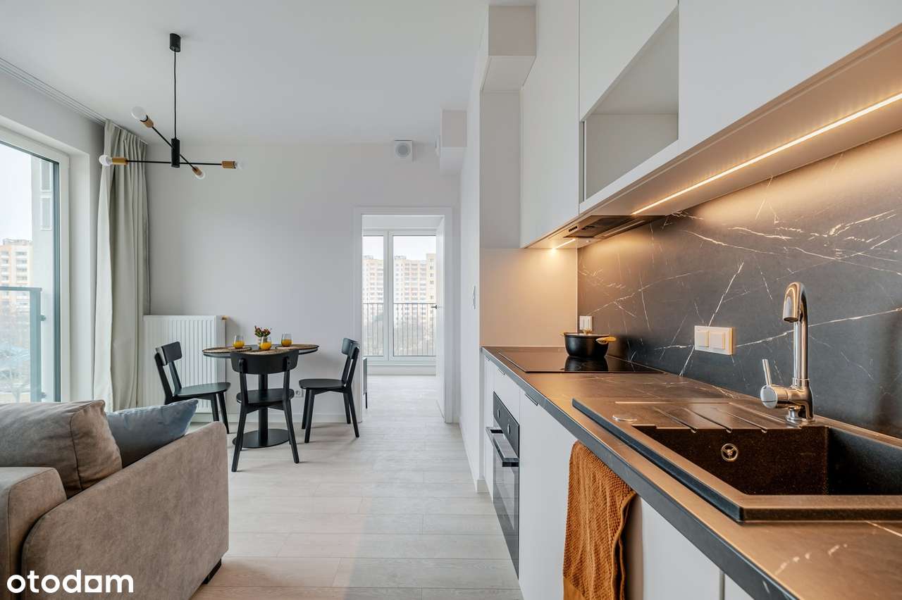 Nowoczesne dwa pokoje | Pet Friendly |Wifi w cenie| widok na Panoramę - Pełny obrazek: 1/16