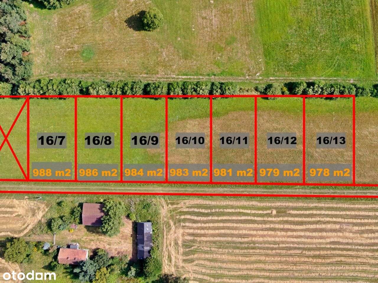 Działki budowlane m. Kuźnica, gm. Ceków-Kolonia - Pełny obrazek: 4/13