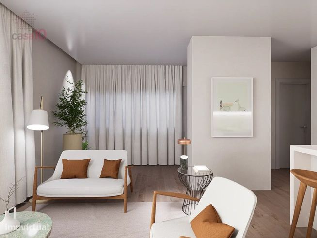 Vende-se apartamento T3 em edifício recuperado, no Montijo-4