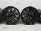 Jantes Look Porsche Panamera Turbo S 20 " 9.5 + 11 5x130 Preto Brilhante - 2