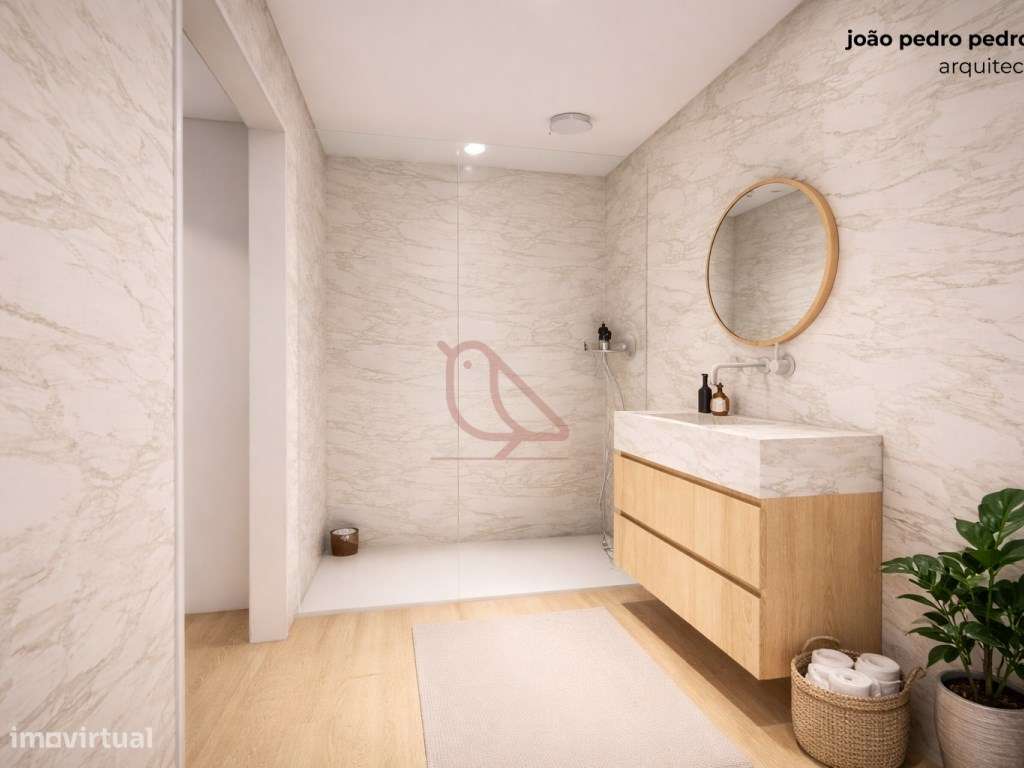 Apartamento T2 / Condomínio Fechado com Piscina / Fátima-22