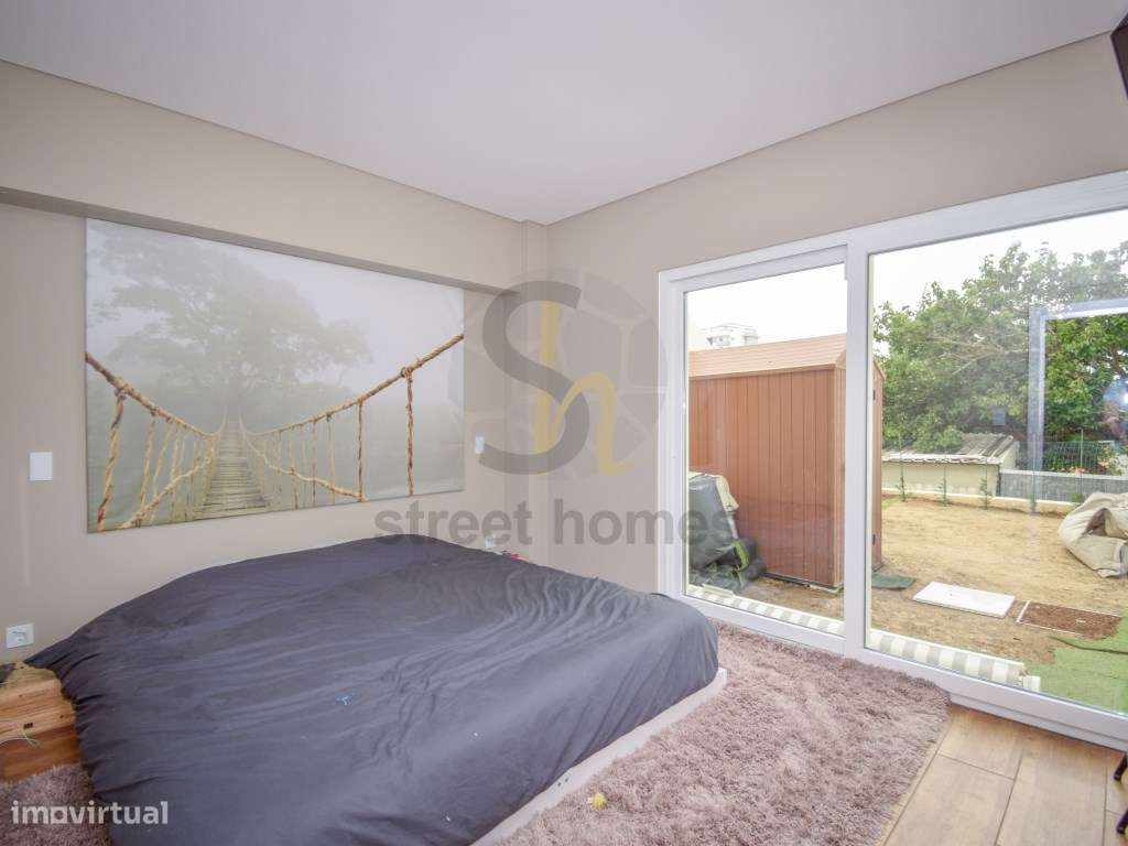 Moradia T3 Nova com vista rio e garagem no Caramão da Ajuda-19