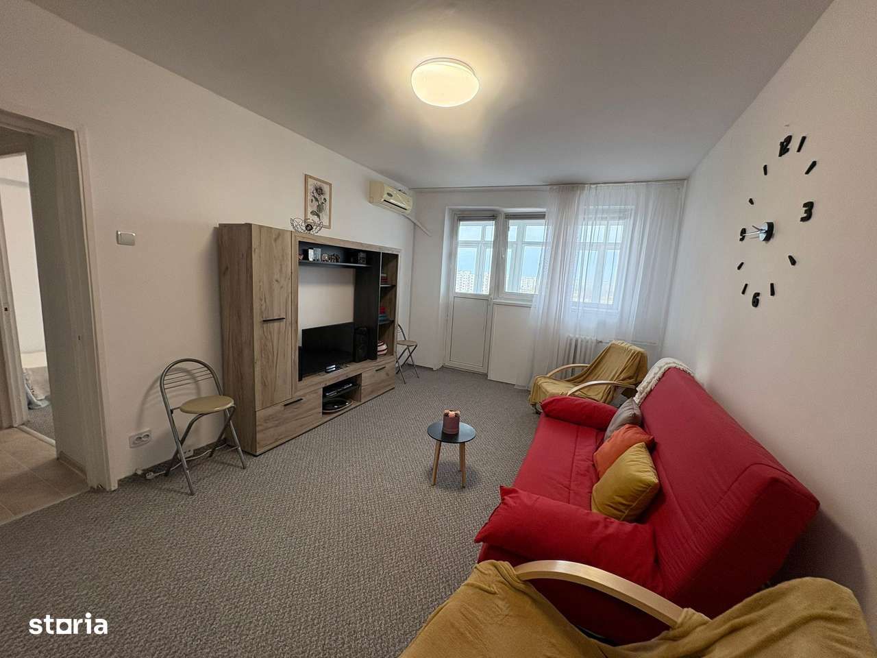 Apartament 3 camere, decomandat, Luica-Uioara